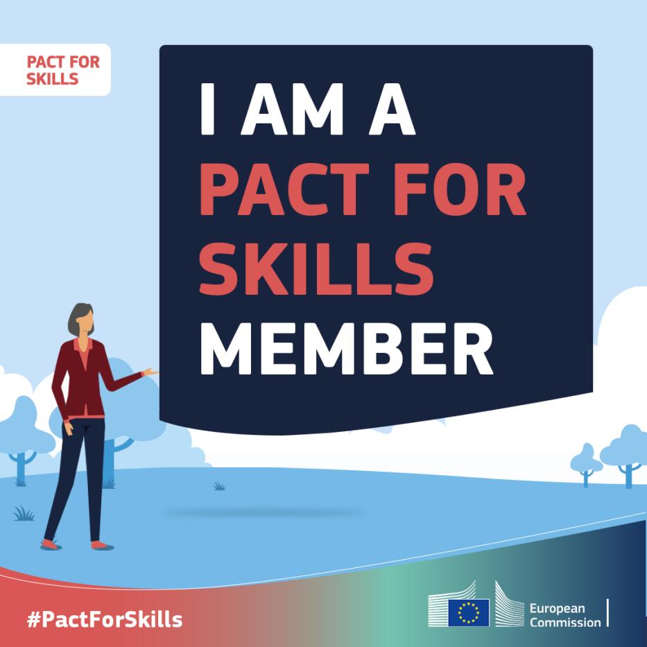 EJD Joins the Pact for Skills symbol image